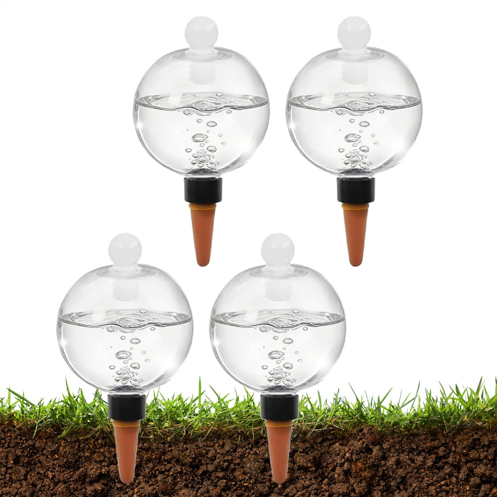 Plant Watering Globe - كرات سقي النباتات 4 قطع 500