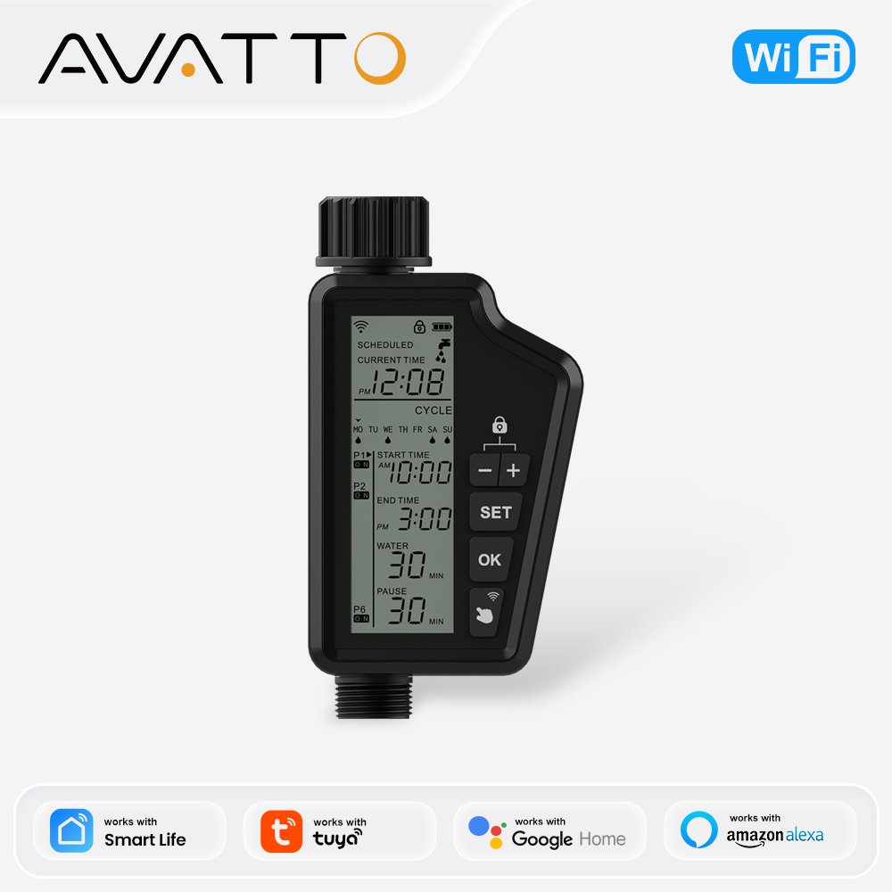 Smart Garden Timer - مؤقت سقي الحديقة الذكي AVATTO Tuya