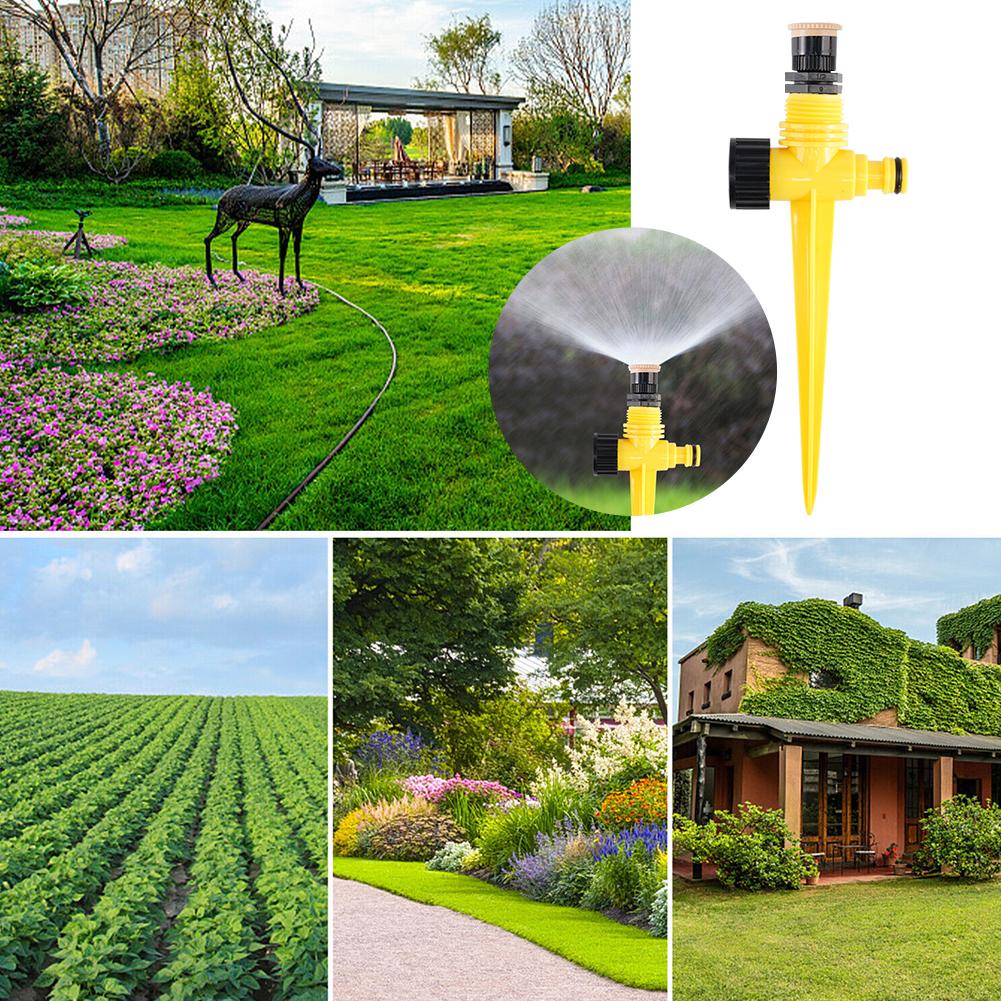 360 °   رشاش حدائق قابل للتعدي - مراجعة Smart Garden Monitoring System وسعره