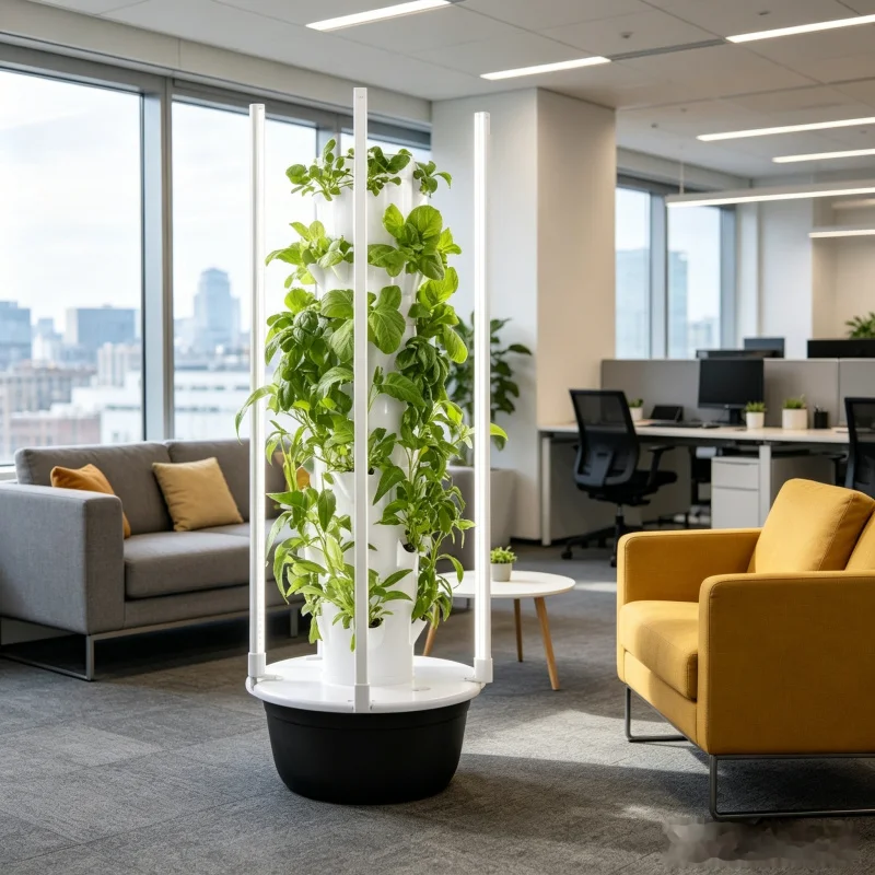 حديقة هيدروبونية عمودية من 5 ط - مراجعة Smart Garden Vertical وسعره
