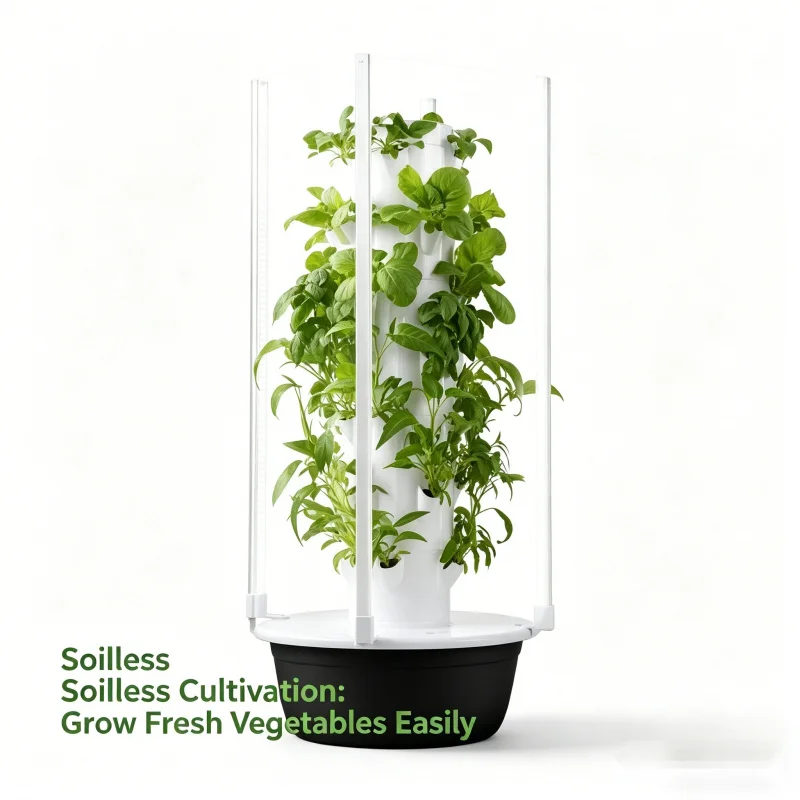 حديقة هيدروبونية عمودية من 5 ط - مراجعة Smart Garden Vertical وسعره