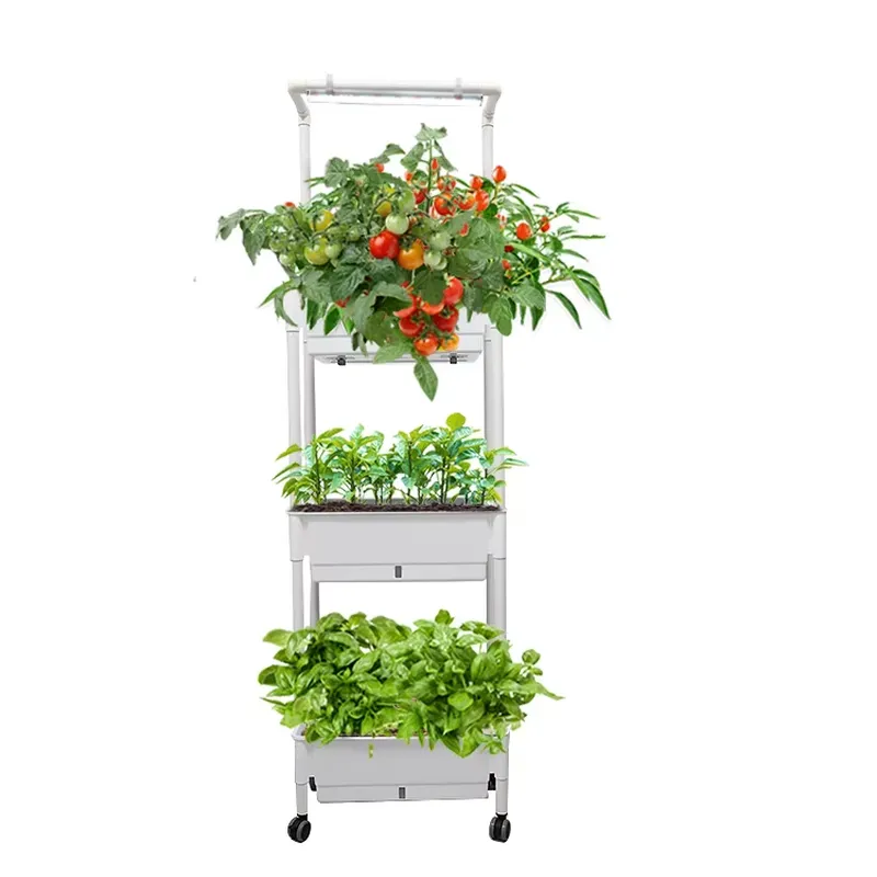 نظام زراعة عمودي متحرك بثلاثة  - مراجعة Smart Garden Vertical وسعره
