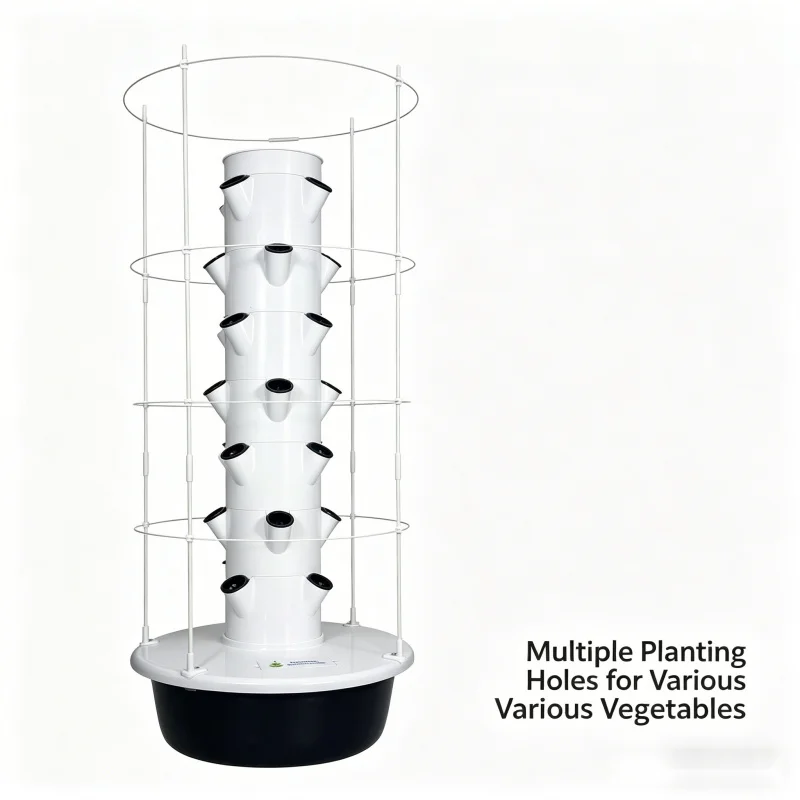 برج زراعة عمودي ذكي من سبيس تر - مراجعة Smart Garden Vertical وسعره