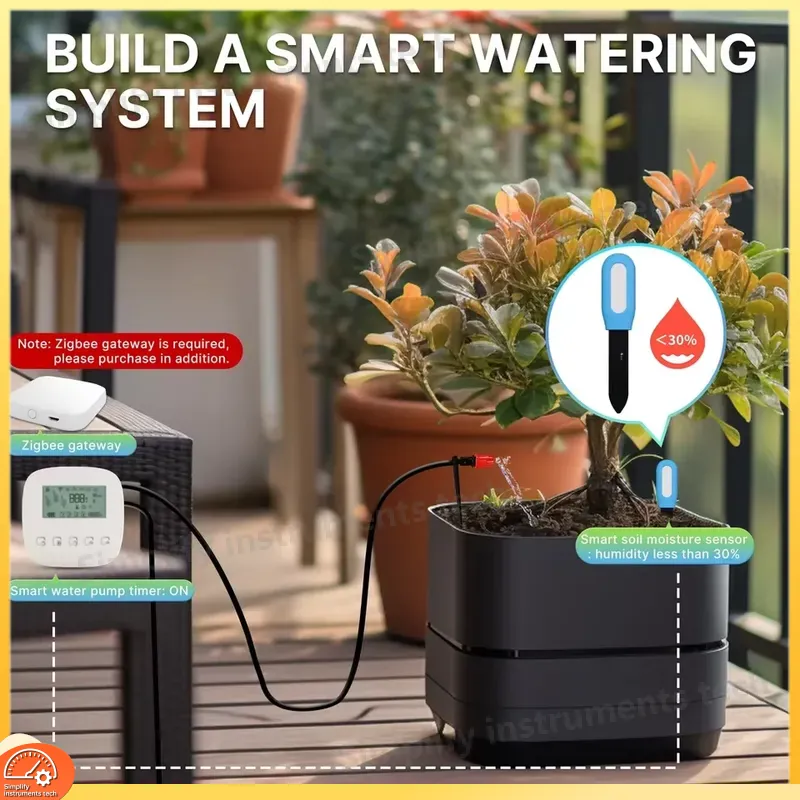 جهاز استشعار ذكي لرطوبة التربة - مراجعة Smart Garden Monitoring System وسعره