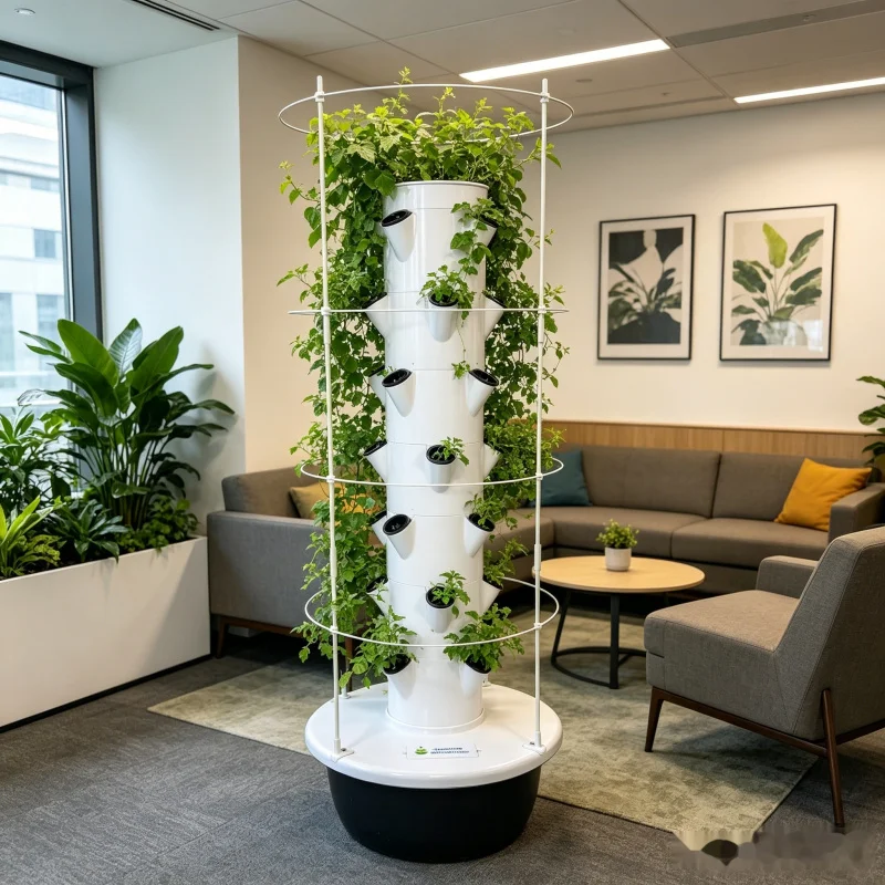 برج زراعة عمودي ذكي بـ 9 طبقات - مراجعة Smart Garden Vertical وسعره