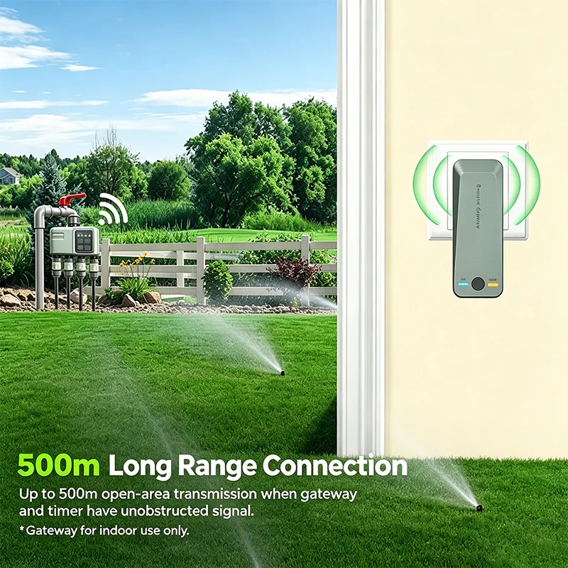 نظام ري ذاتي للنباتات مع مؤقت  - مراجعة Smart Garden Monitoring System وسعره