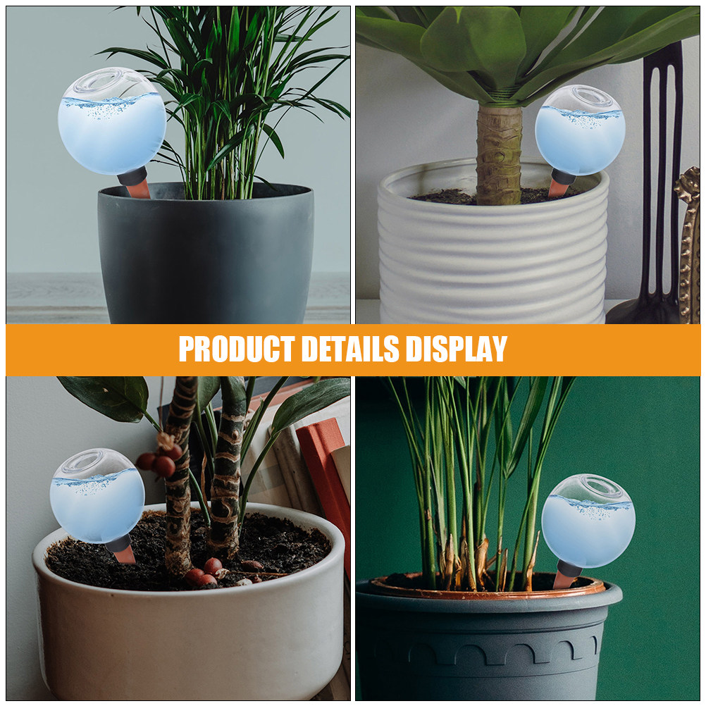 3 قطع من كرات الري الأوتوماتيك - مراجعة Plant Watering Globe وسعره