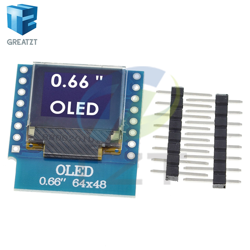 شاشة OLED مقاس 0.66 بوصة من GR - مراجعة Smart Garden Esp32 وسعره