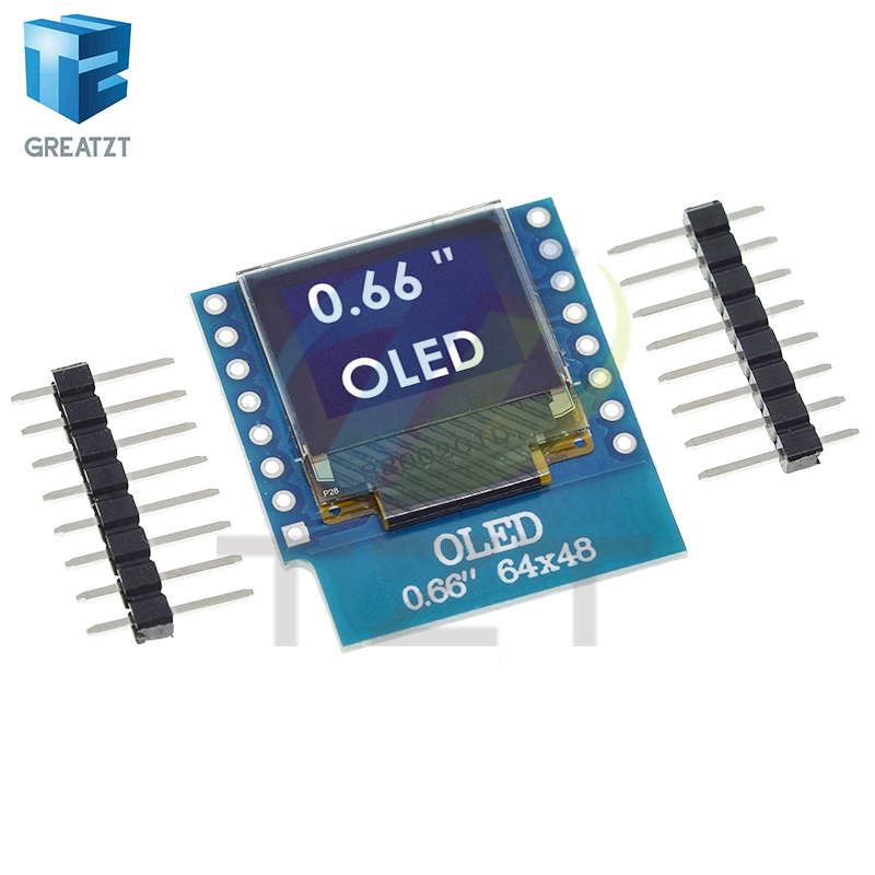 شاشة OLED مقاس 0.66 بوصة من GR - مراجعة Smart Garden Esp32 وسعره