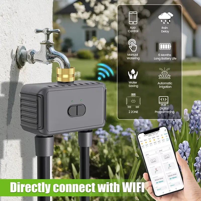 WAP01 مؤقت ري ذكي بتحكم عبر تط - مراجعة Smart Garden Timer وسعره