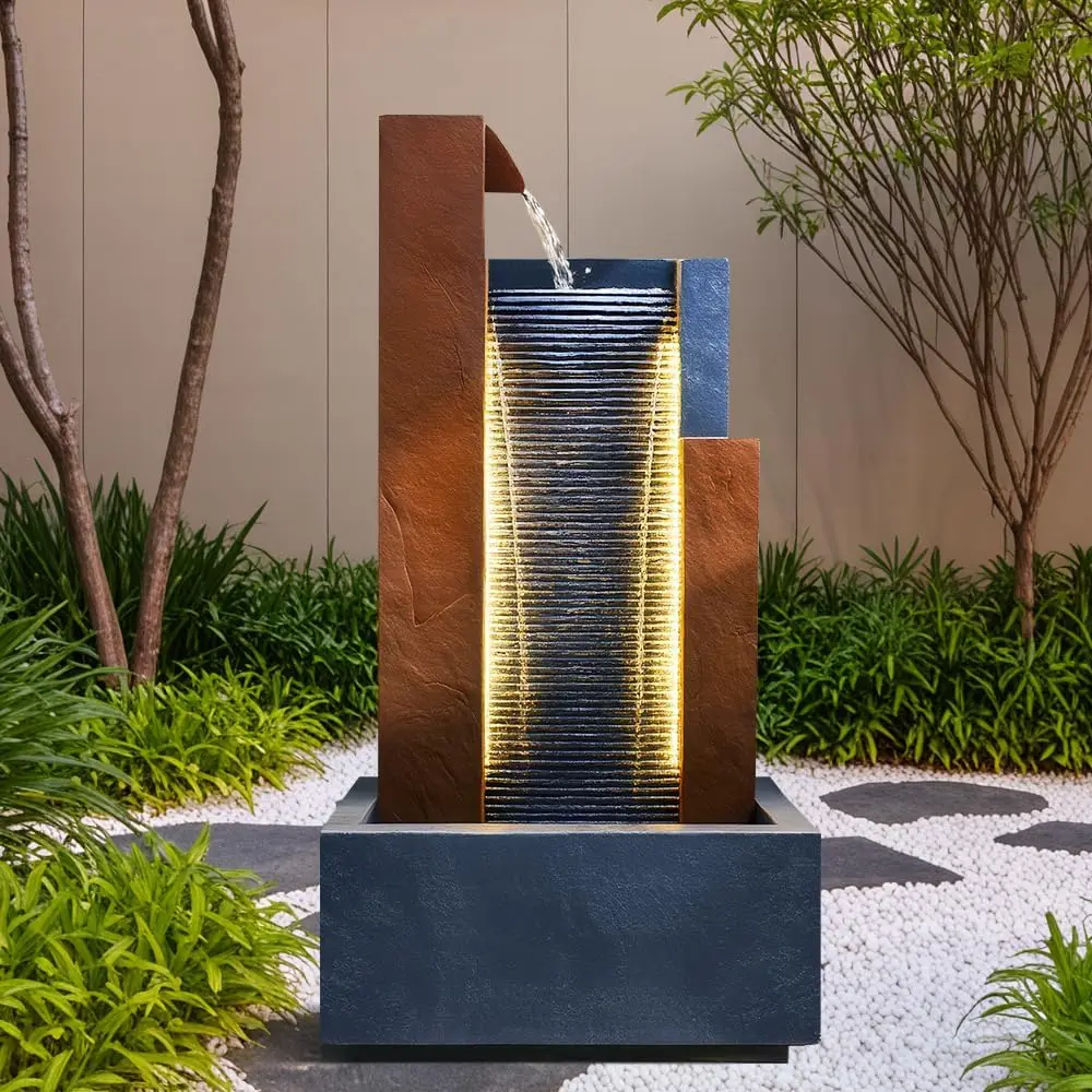 نافورة شلال ذكية كبيرة الحجم ل - مراجعة Smart Garden Offices وسعره