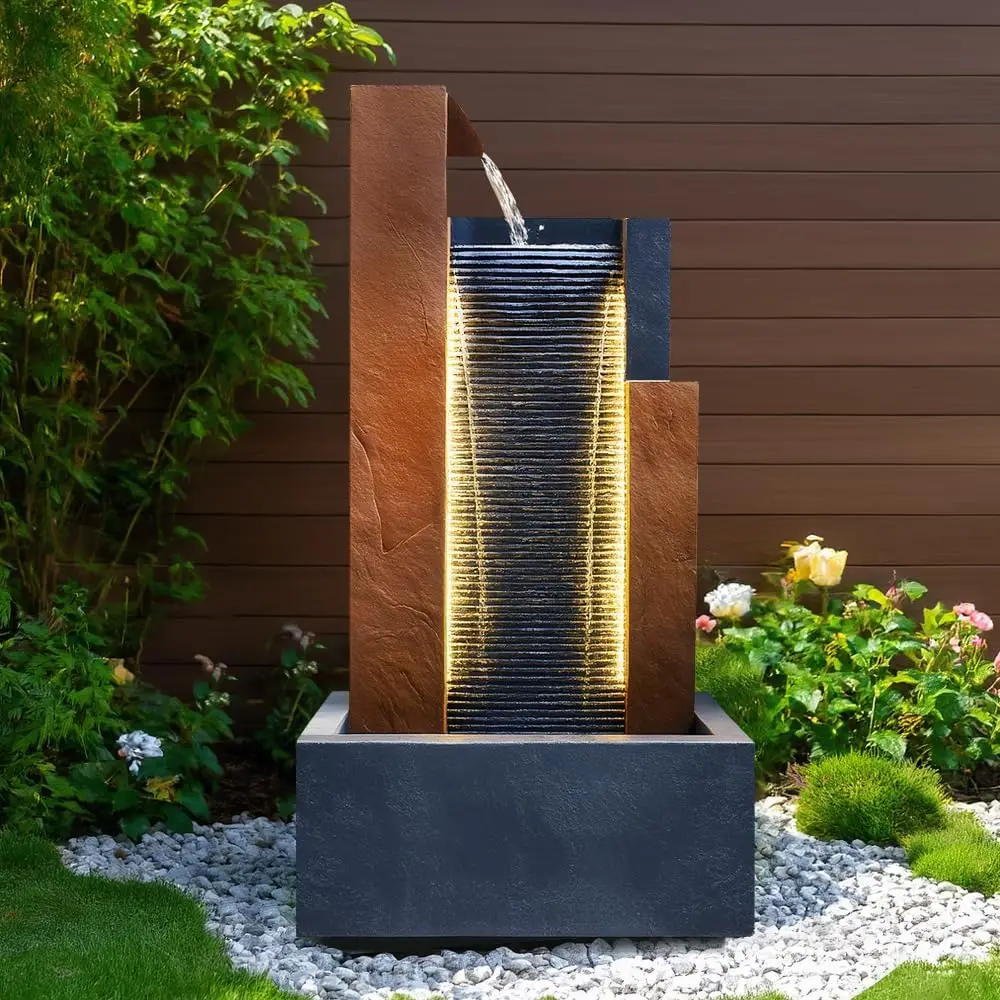 نافورة شلال ذكية كبيرة الحجم ل - مراجعة Smart Garden Offices وسعره
