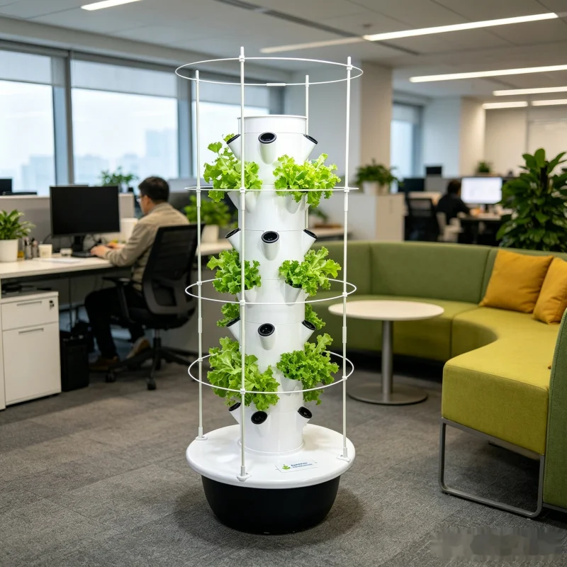 برج زراعة عمودي هيدروبونيك ذكي - مراجعة Smart Garden Vertical وسعره