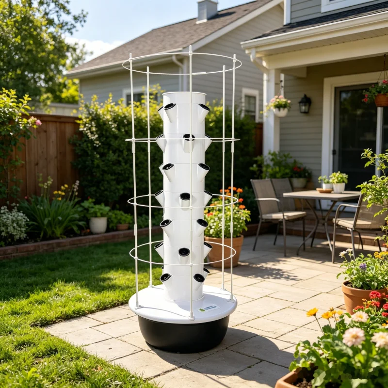 برج زراعة عمودي هيدروبونيك ذكي - مراجعة Smart Garden Vertical وسعره
