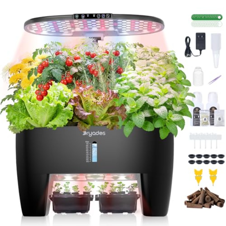 نظام زراعة مائي ذكي مع 16 وحدة - مراجعة Smart Garden Offices وسعره