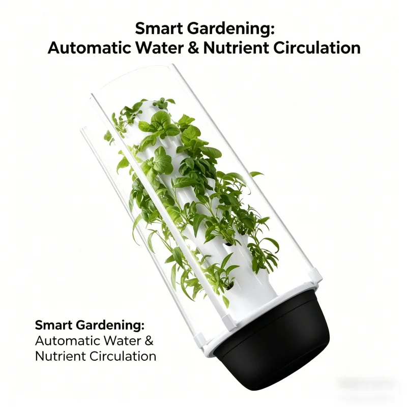 نظام زراعة عمودي ذكي من SpaceT - مراجعة Smart Garden Vertical وسعره