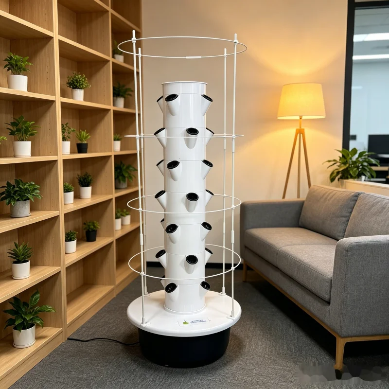برج زراعة عمودي هيدروبونيك من  - مراجعة Smart Garden Vertical وسعره