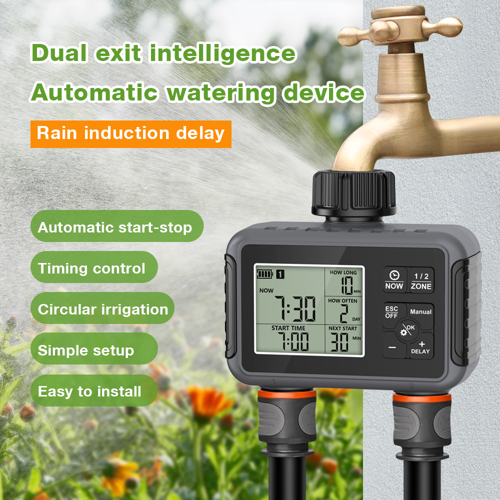 1/2/3-منافذ مؤقت مياه أوتوماتي - مراجعة Smart Garden Monitoring System وسعره